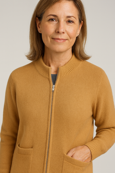 Lina | Cotton Knitted Cardigan