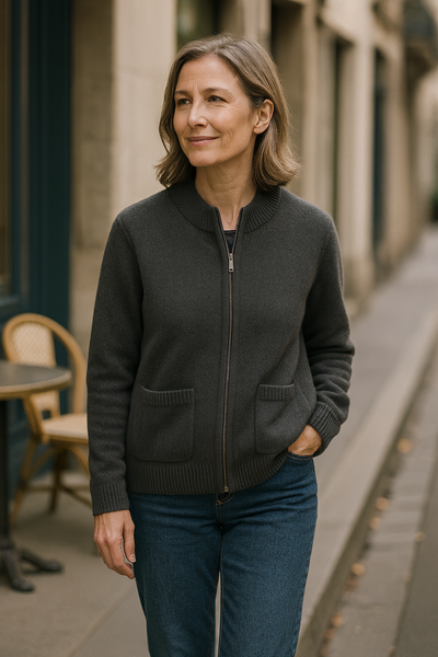 Lina | Cotton Knitted Cardigan